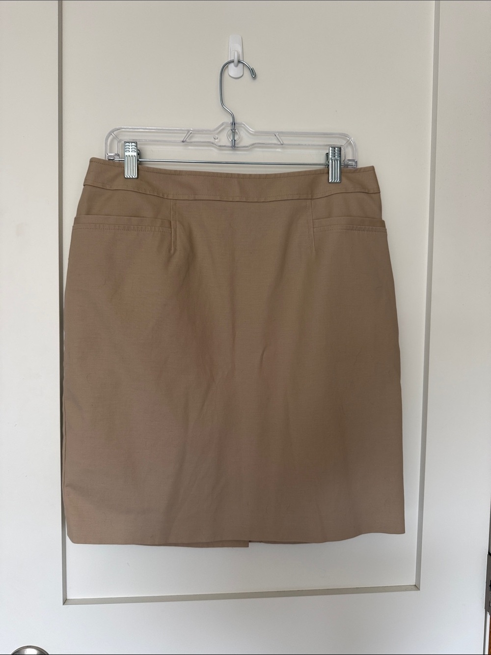 Halogen Tan Pencil Skirt